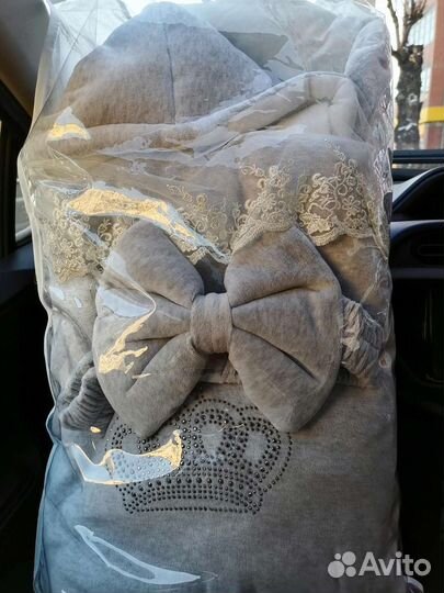 Одеяло уголок на выписку