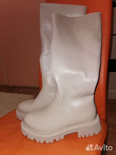 Сапоги осень весна женские 37, 38 новые