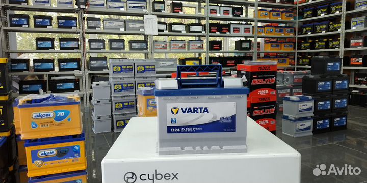 Аккумулятор Varta 60Ah 540A Чешская