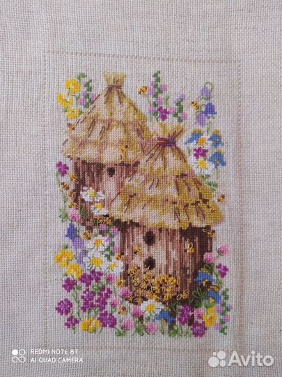 Остатки от набора для вышивания