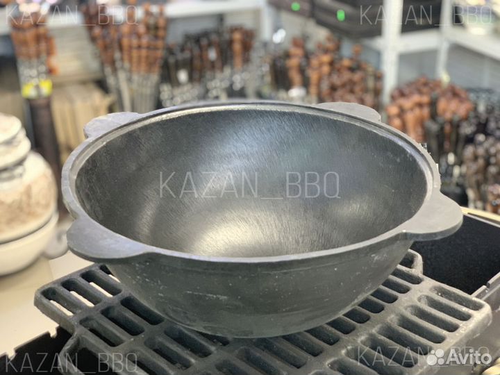 Чугунный казан 10 литров