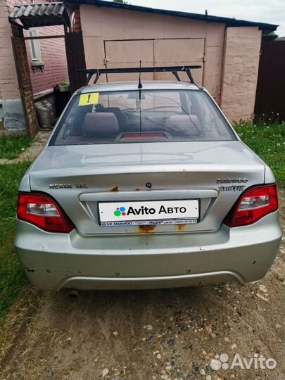 Daewoo Nexia 1.6 МТ, 2012, битый, 182 000 км