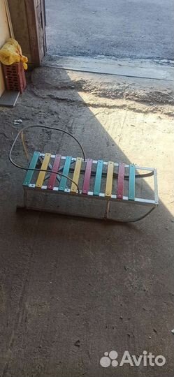 Самокат и санки детские