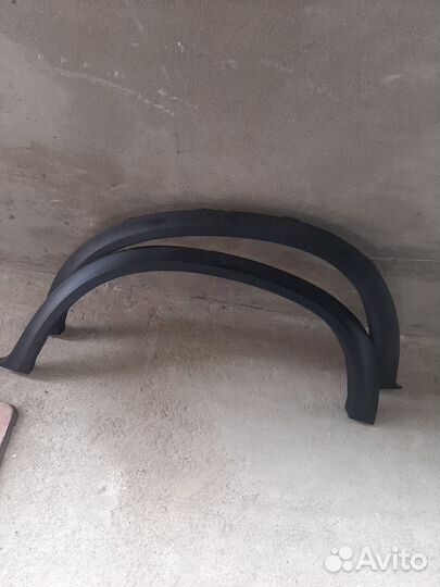 Молдинги крыльев бмв х5 е70