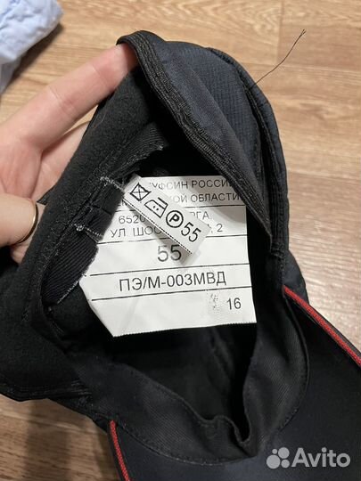 Кепка уставного образца 55 размер полиции