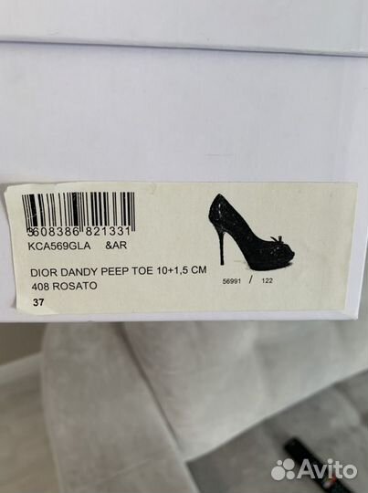 Туфли женские 37 размер dior