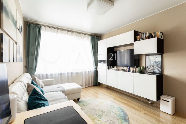 2-к. квартира, 51,4 м², 9/24 эт.