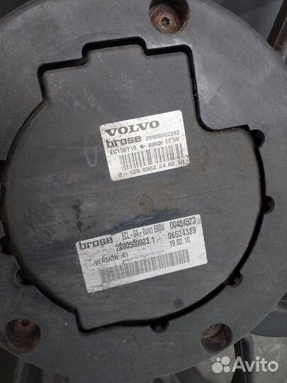 Вентилятор радиатора Volvo XC90, 2010