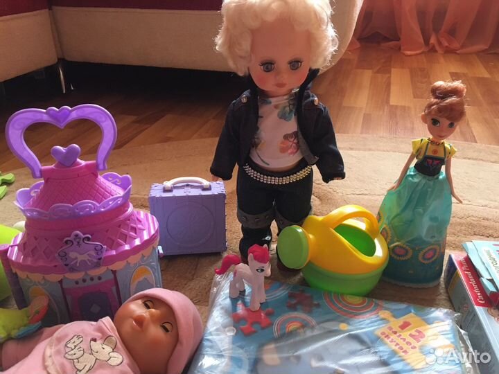 Детские игрушки для девочки пакетом