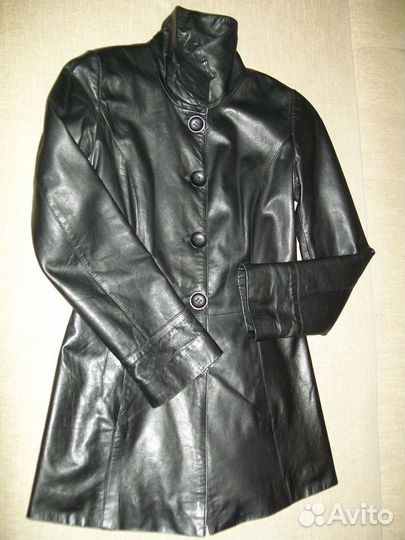 Куртка кожаная женская размер 42-44