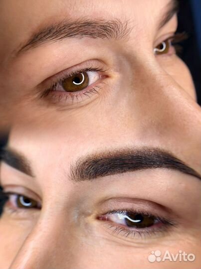 Перманентный макияж бровей и губ