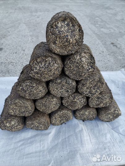 Брикеты топливные из лузги семечек