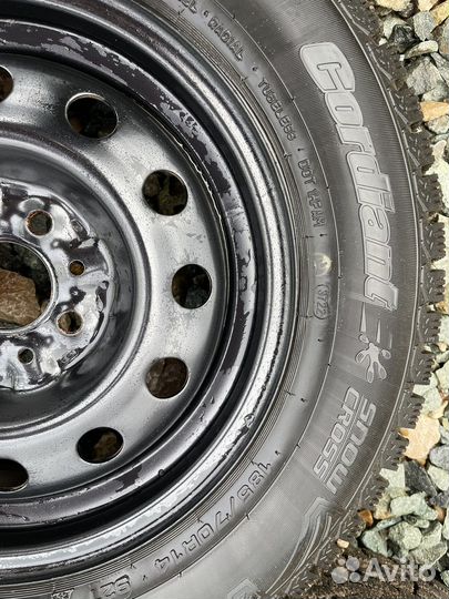 R14 Cordiant Snow Cross 185/70, PCD 4x98 DIA 40