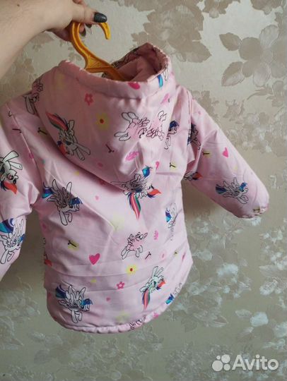 Куртка для девочки 86