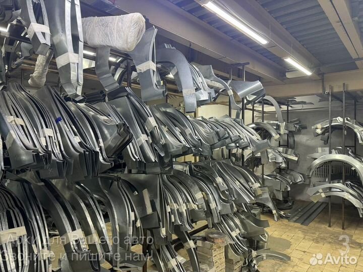 Ремонтная арка Skoda Octavia 2 A5 левая