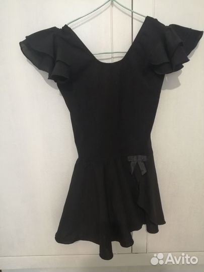 Купальник для танцев черный