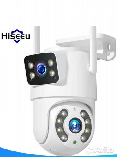 Уличная WI-FI камера с двумя объективами