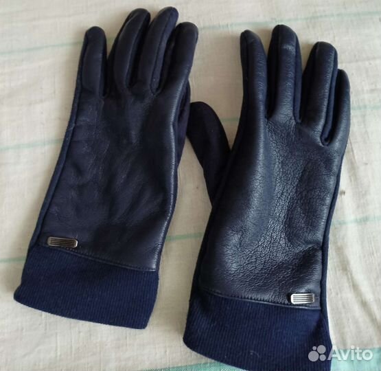 Перчатки женские кожаные 8-8,5 размер
