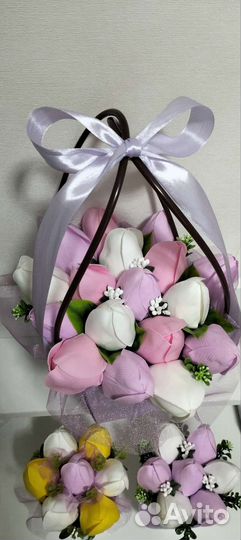 Тюльпаны мыльные