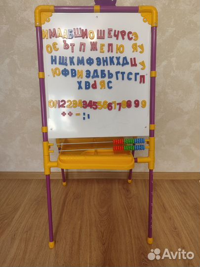 Мольберт детский двухсторонний