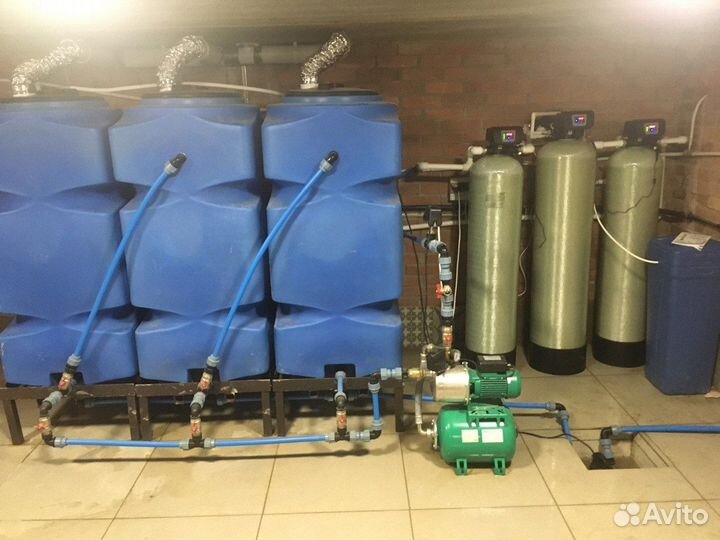 Емкости для воды пластиковые