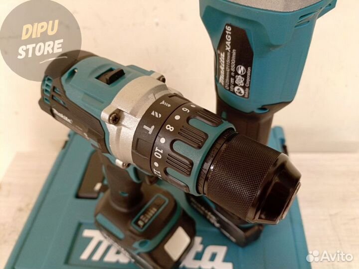 Шуруповерт и Болгарка Makita 2в1