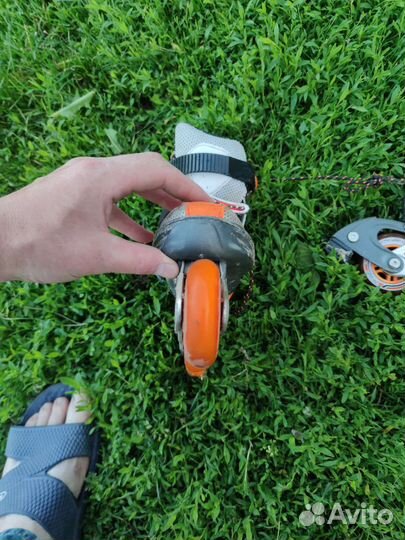 Роликовые коньки детские раздвижные