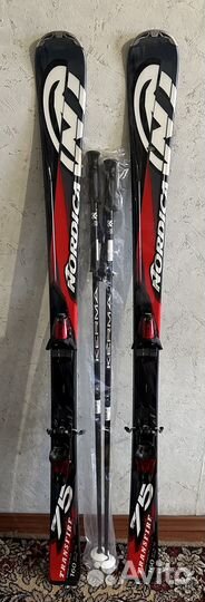 Горные лыжи с ботинками