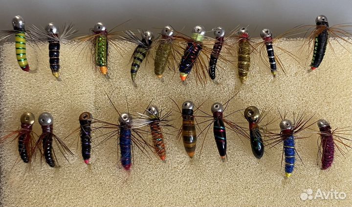 Мухи на хариуса (набор 20 шт)
