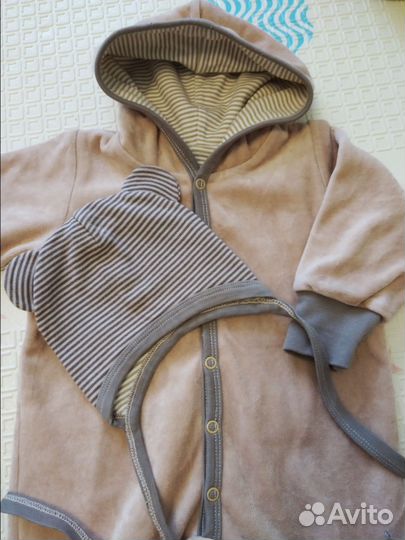 Комплект на выписку весна-лето ручная работа