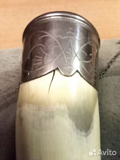 Статуэтки СССР гжель, рог для вина