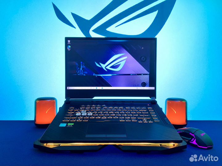 Игровой ноутбук Asus Rog на intel Core i5 + RTX