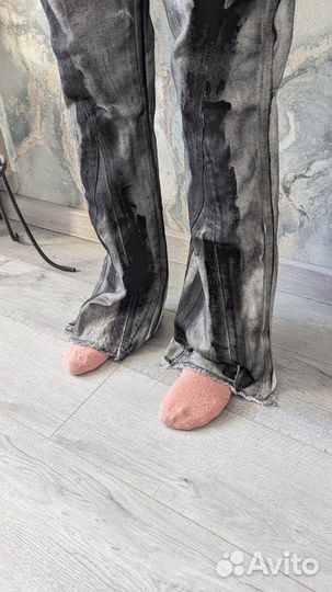 Клёш джинсы Rick Owens type