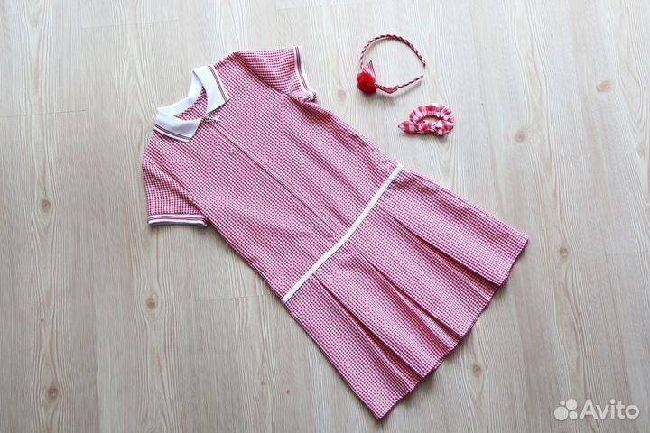 Новое платье поло George с аксессуарами 122-128