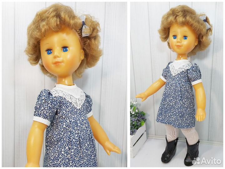 Кукла СССР Сибигрушка Красноярск 50 см