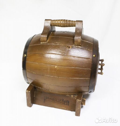 Бочка - бар Hoegaarden, дерево, длина 33 см, высот