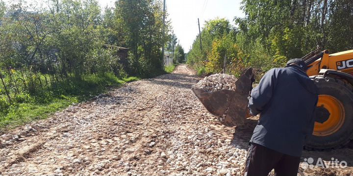 Расчистка участка Демонтаж дома Выравнивание Вывоз