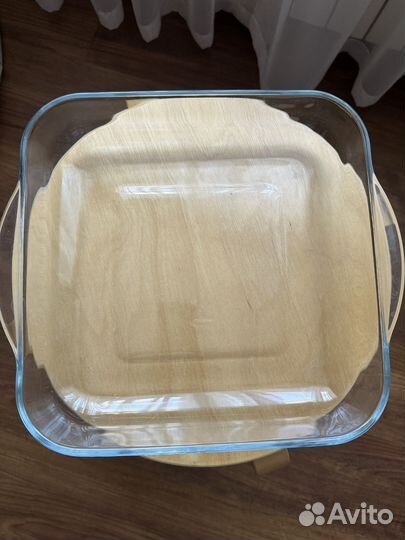 Стеклянная форма с ручками