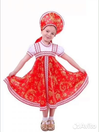 Русский народный костюм 110-116