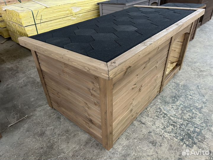 Будка для собаки утепленная