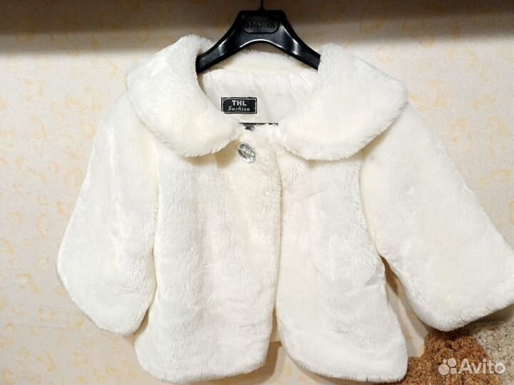 Свадебная шубка и фата