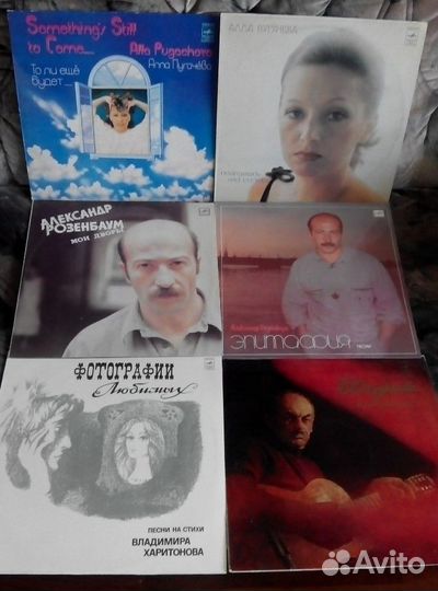 Виниловые диски идеальной сохранности