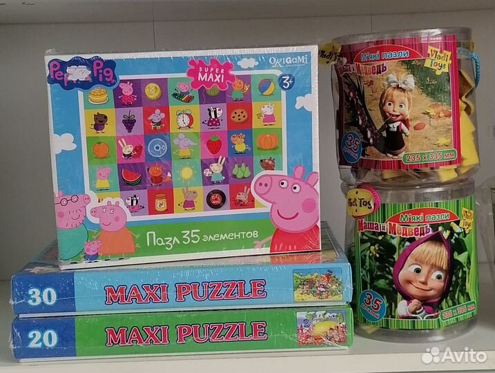 Новые настольные игры и пазлы