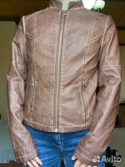 Кожаная куртка Motivi