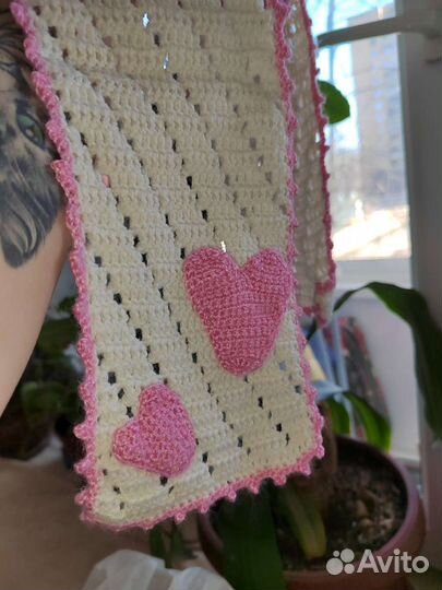 Шапочка и шарф ручная работа