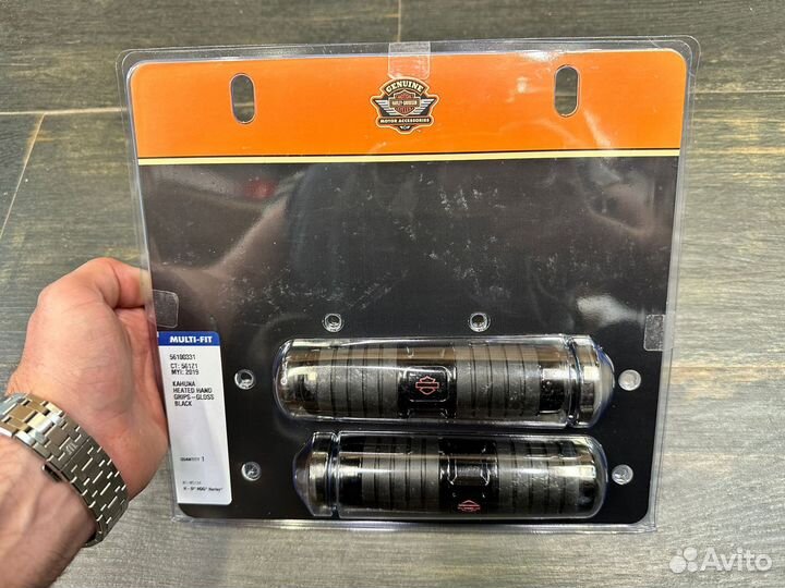 Грипсы Harley Davidson с подогревом Kahuna