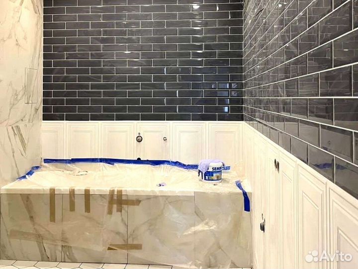 Кафельщик, укладка кафеля, Русский