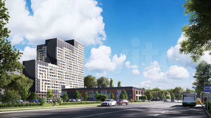 2-к. квартира, 48,6 м², 5/25 эт.