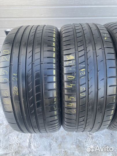 Goodyear Eagle F1 Asymmetric 2 275/35 R20 и 245/40 R20