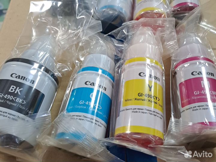 Краска Canon GI-490 BK